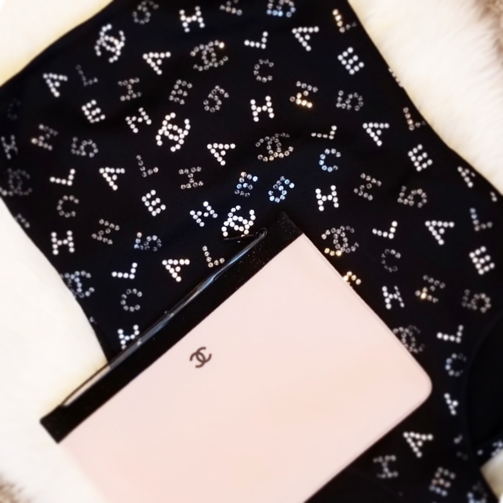 Chanel swimsuit pouch